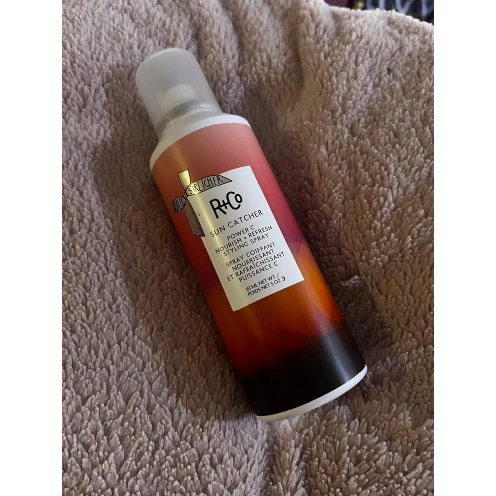 NEW R+Co Sun Catcher Hair Styling Spray Orange White Sealed - Picture 2 of 9